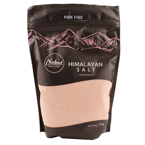 Nabat Organic Himalayan Pink Fine Salt 1Kg