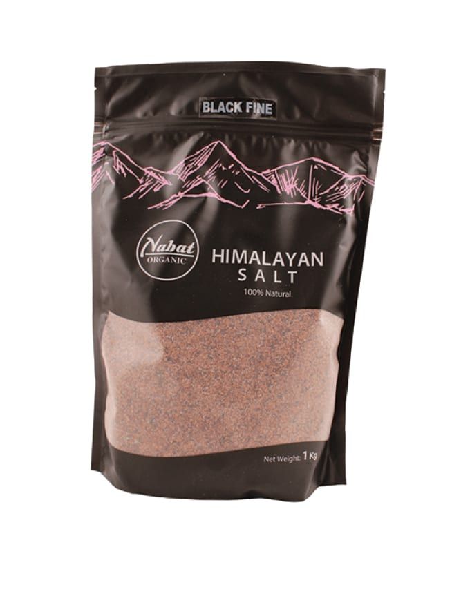 Nabat Himalaya Black Salt Fine 1kg